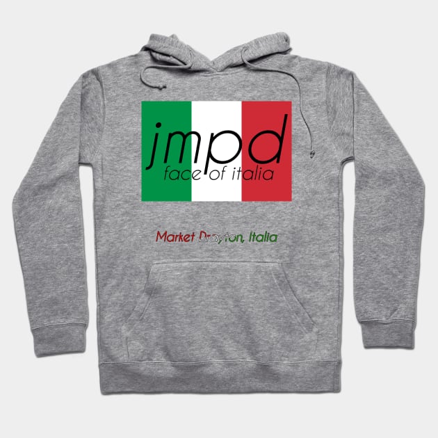 Face of Italia Hoodie by jmpdclothing